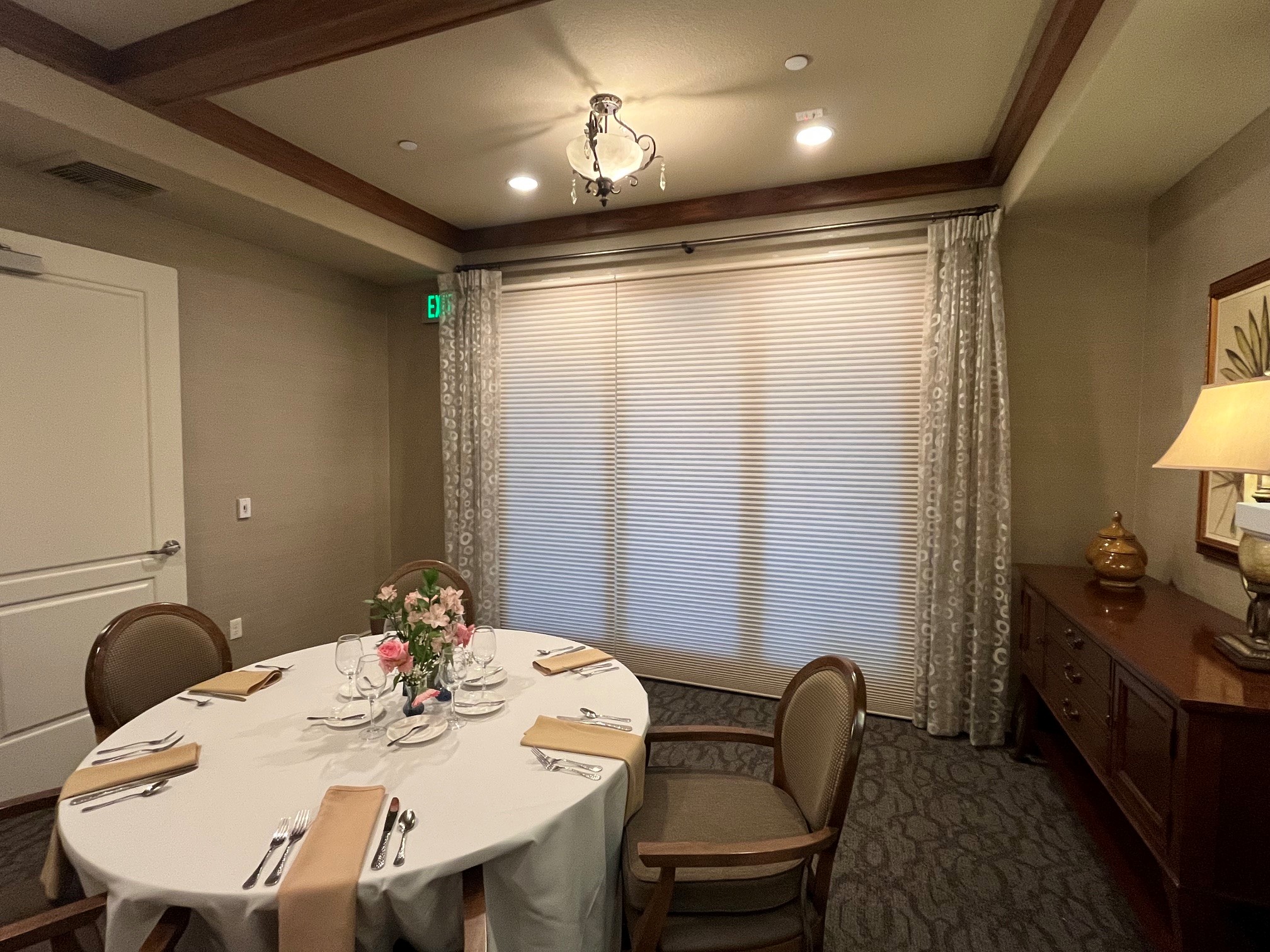 Dining Rooms — Motorized Cellular Shades